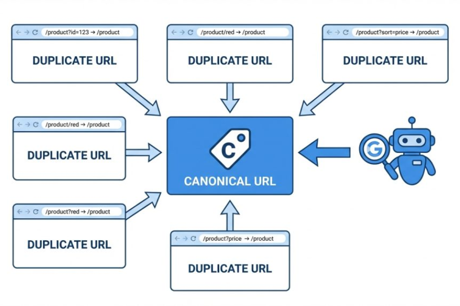 Thẻ Canonical URL
