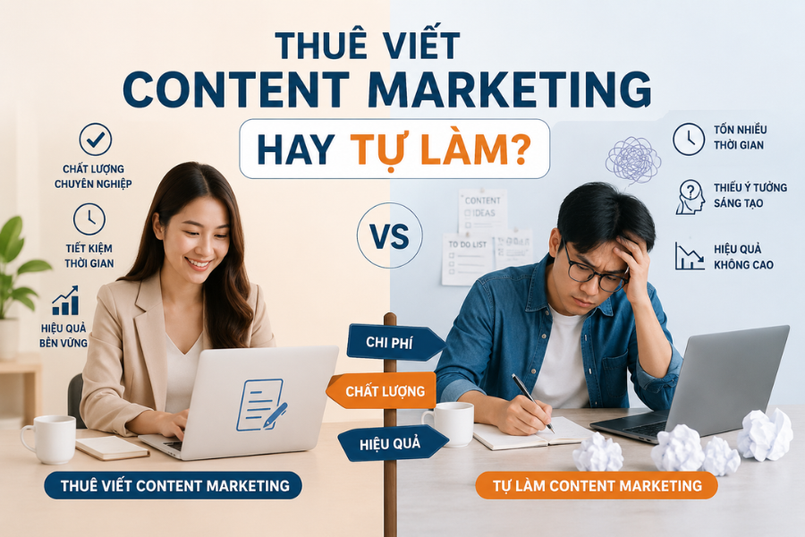 Thuê viết content marketing 