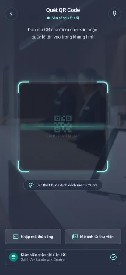 Mobile App – Ứng dụng check-in QR