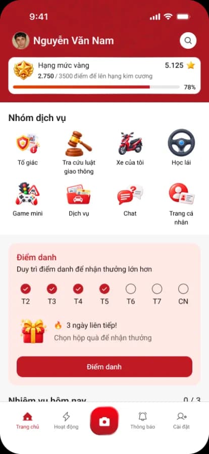 Mobile App – Ứng dụng giao thông