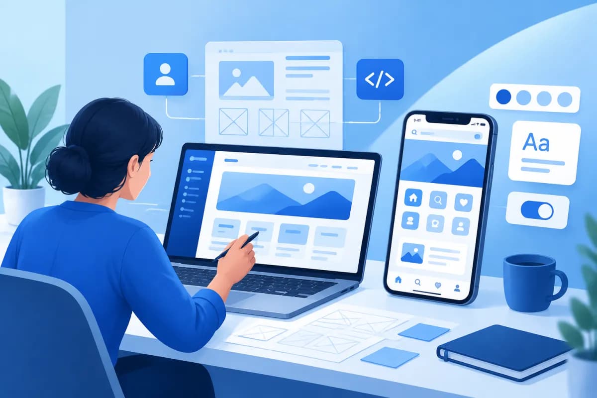 Thiết kế UX UI là gì? Ví dụ thực tế trên website và app