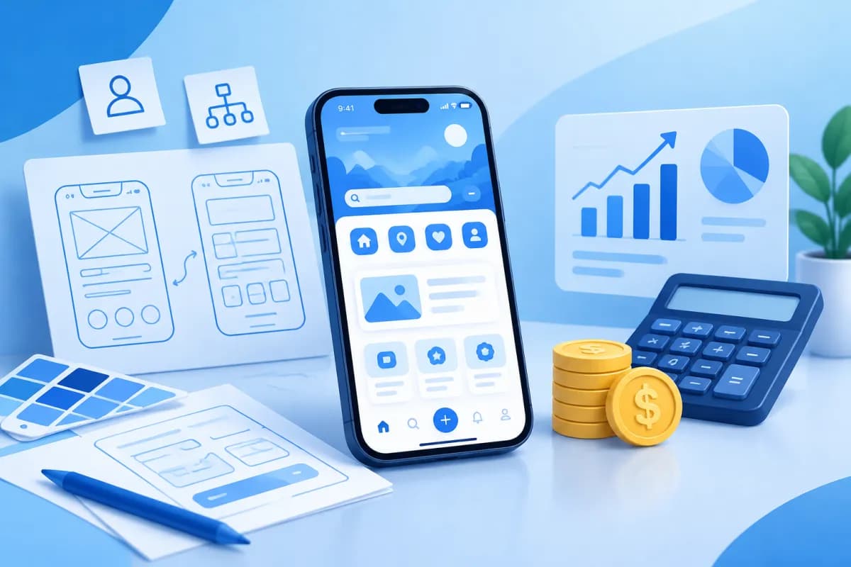 Chi phí thiết kế UX UI app mobile gồm những gì?