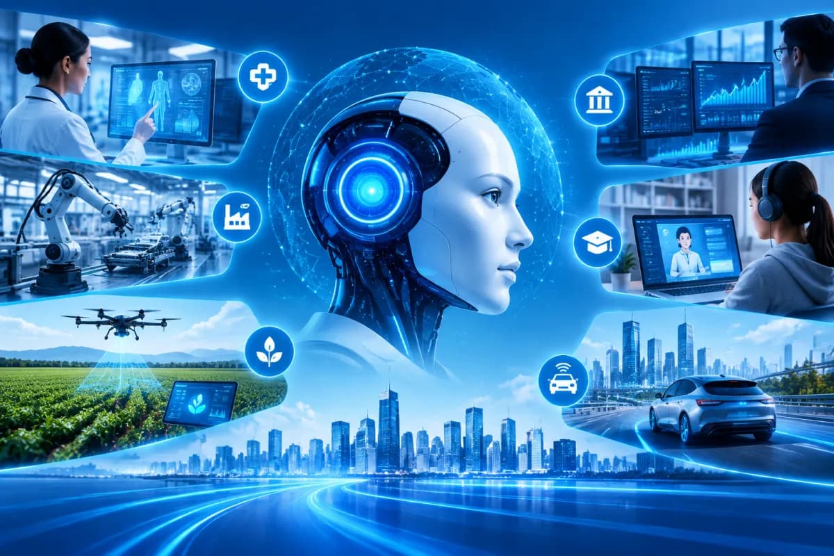 Xu hướng công nghệ nổi bật năm 2026: AI thay đổi ngành nào?