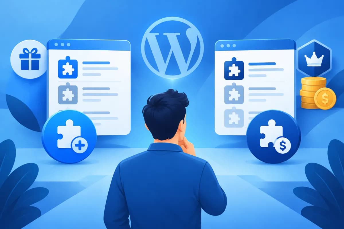 Plugin WordPress miễn phí và trả phí: Nên chọn loại nào?