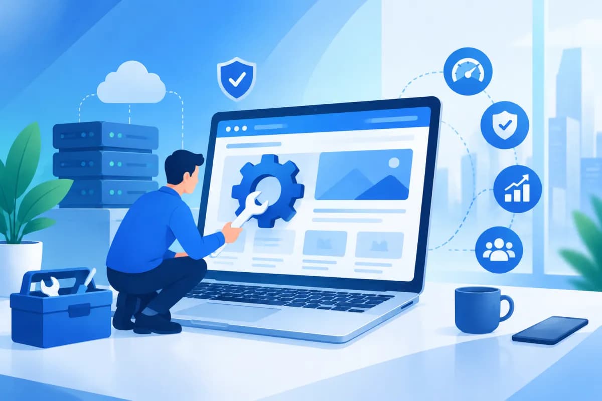 Chăm sóc website là gì? Vì sao doanh nghiệp cần thực hiện?