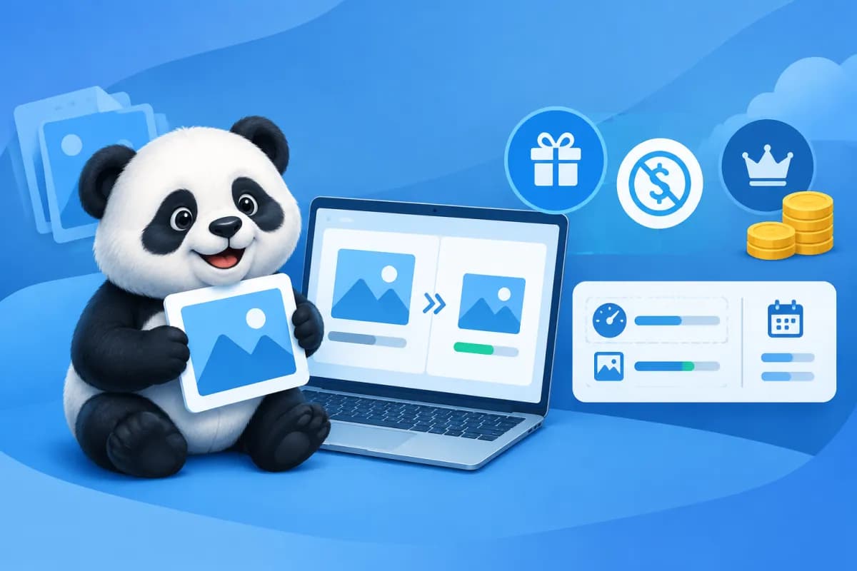 TinyPNG có miễn phí không? Giới hạn và chi phí cần biết