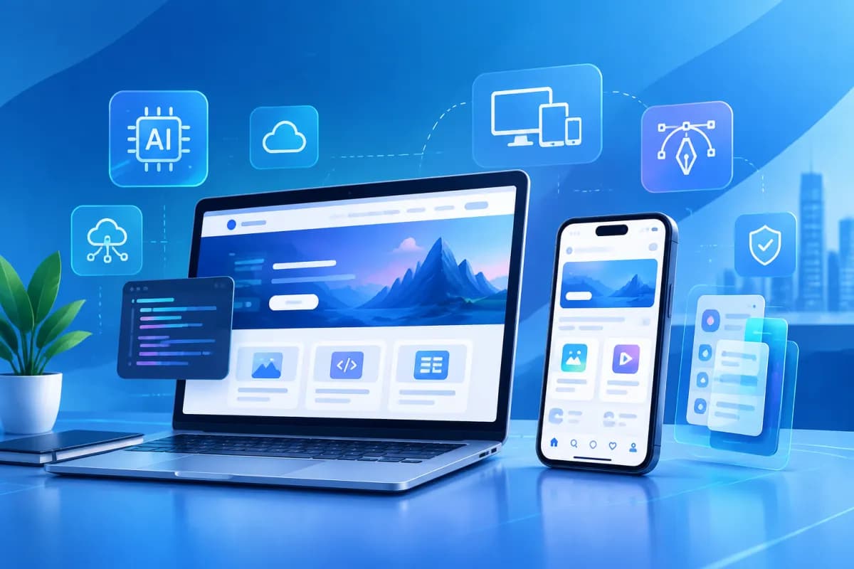 Xu hướng công nghệ trong thiết kế website và app mobile