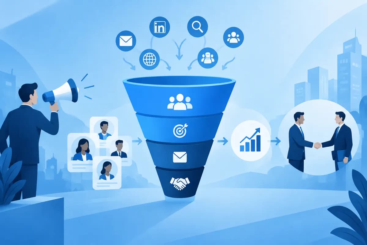 Phễu marketing B2B: Chiến lược thu hút khách hàng tiềm năng