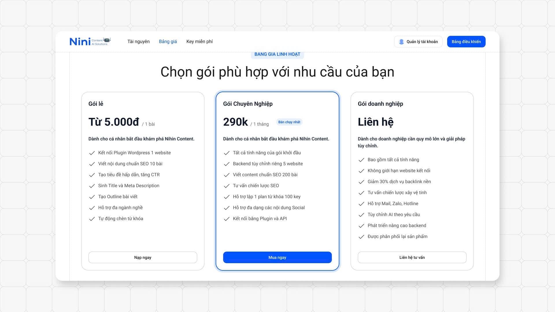 Ninicontent AI