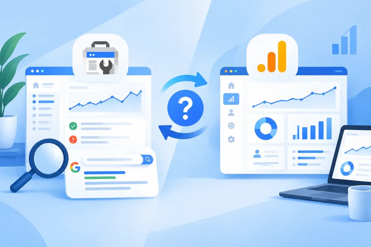 Google Search Console và Google Analytics khác nhau thế nào?