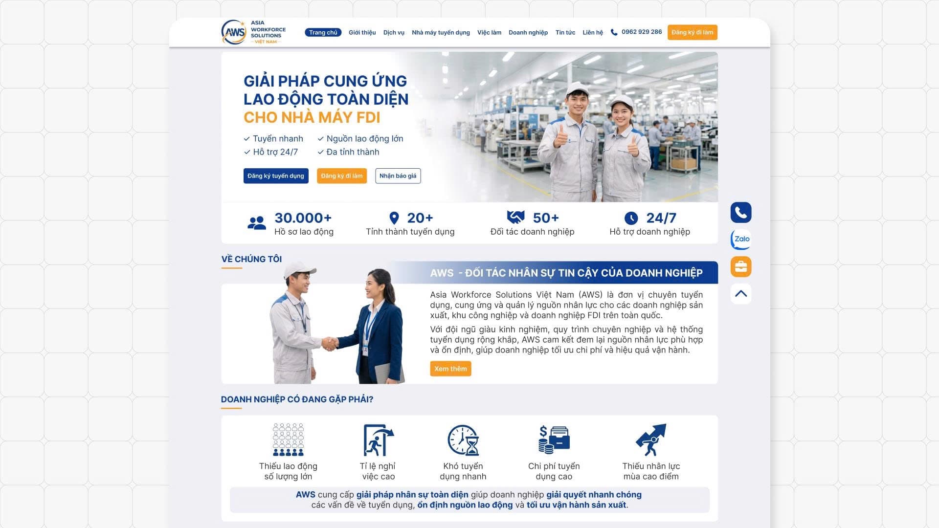 Cung ứng lao động Việt Nam
