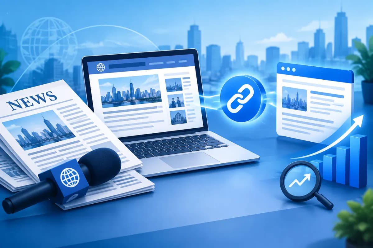 Backlink báo chí là gì? Cách triển khai an toàn, hiệu quả