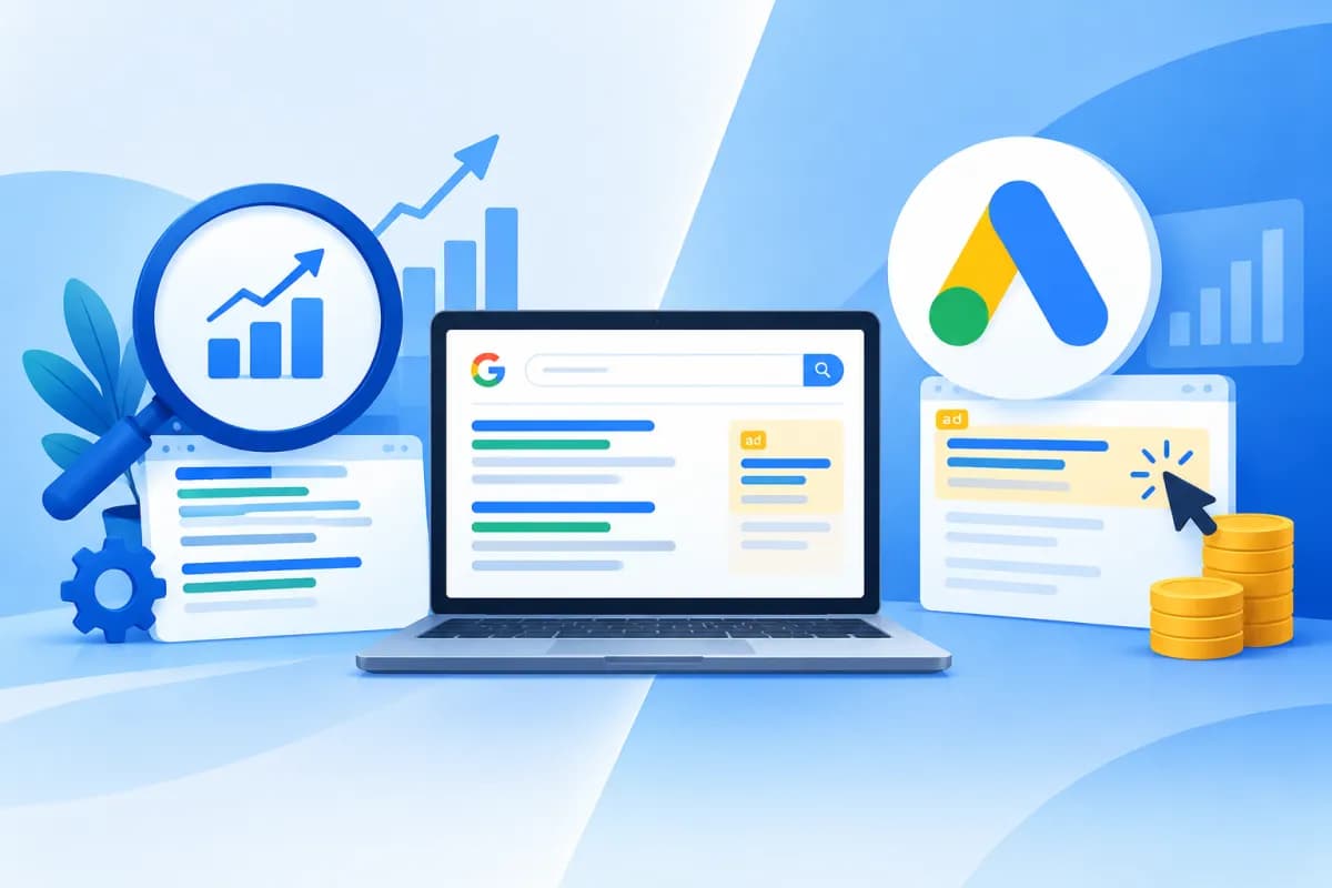 SEO website là gì? So sánh SEO với quảng cáo Google