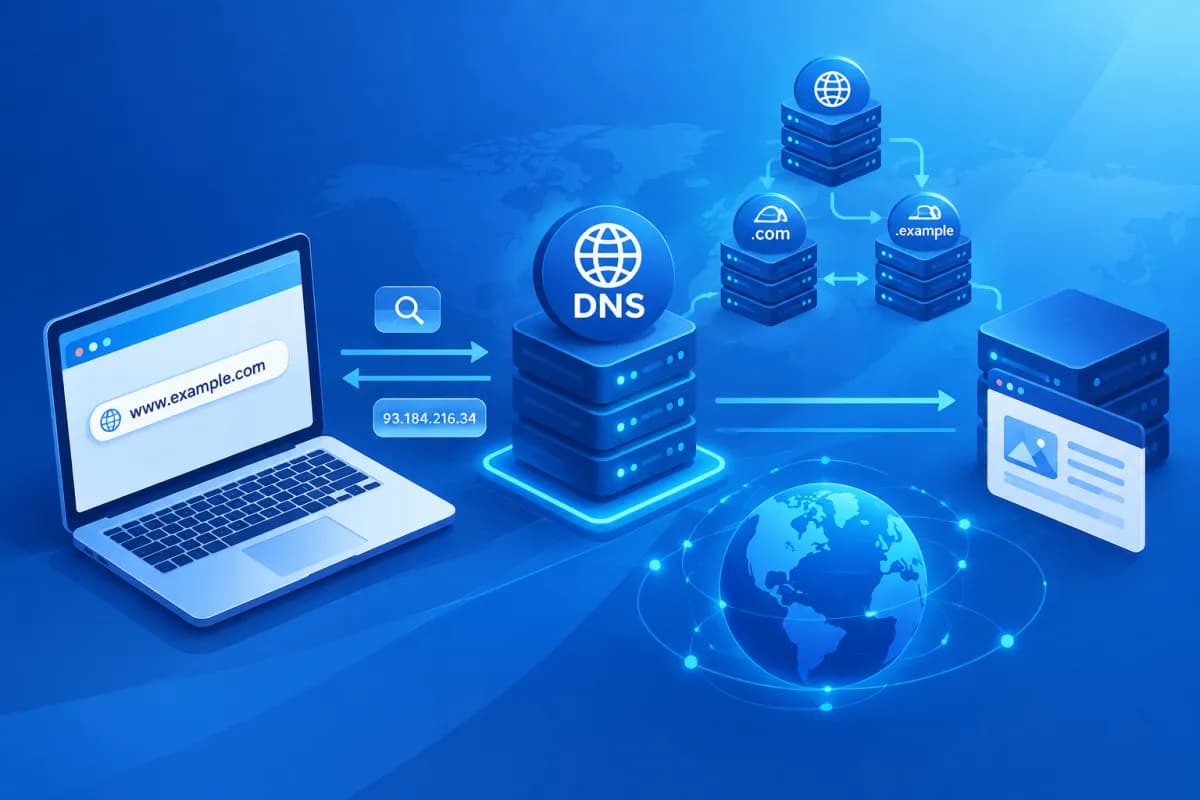 DNS là gì? Cách hệ thống phân giải tên miền hoạt động