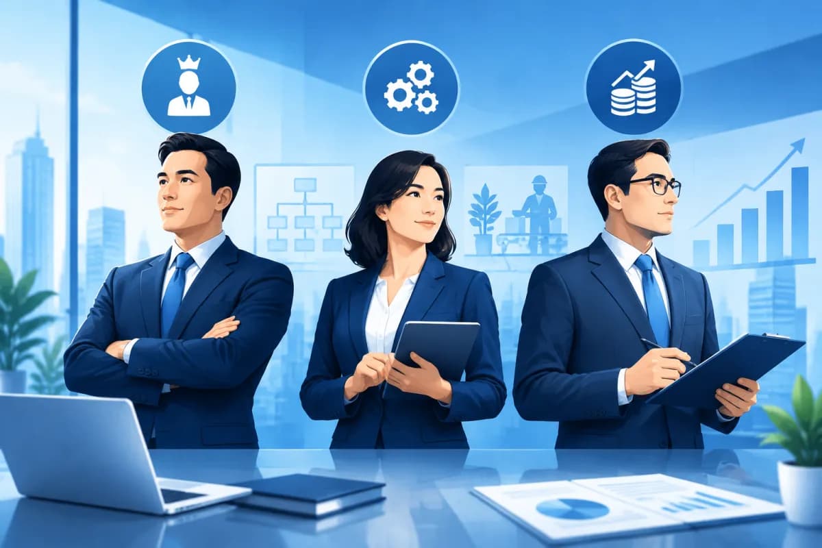 CO trong doanh nghiệp là gì? Phân biệt CEO, COO và CFO