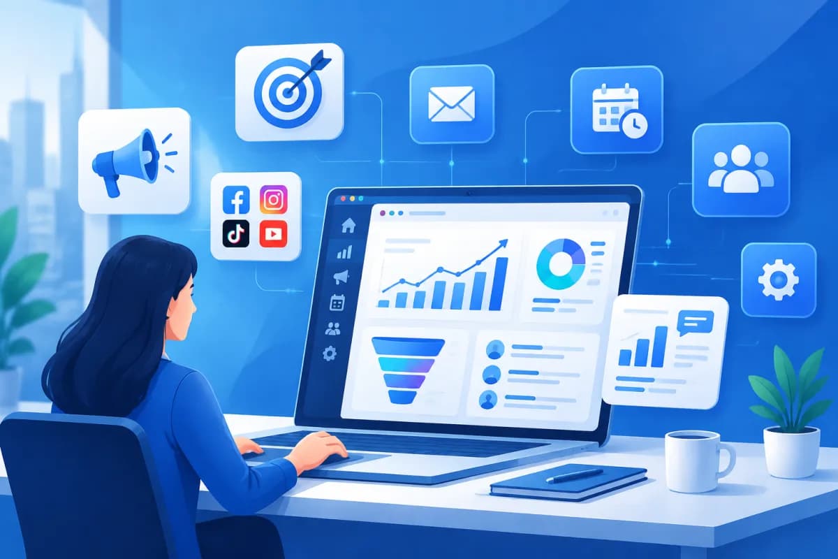 Top tính năng cần có trong phần mềm quản lý Marketing