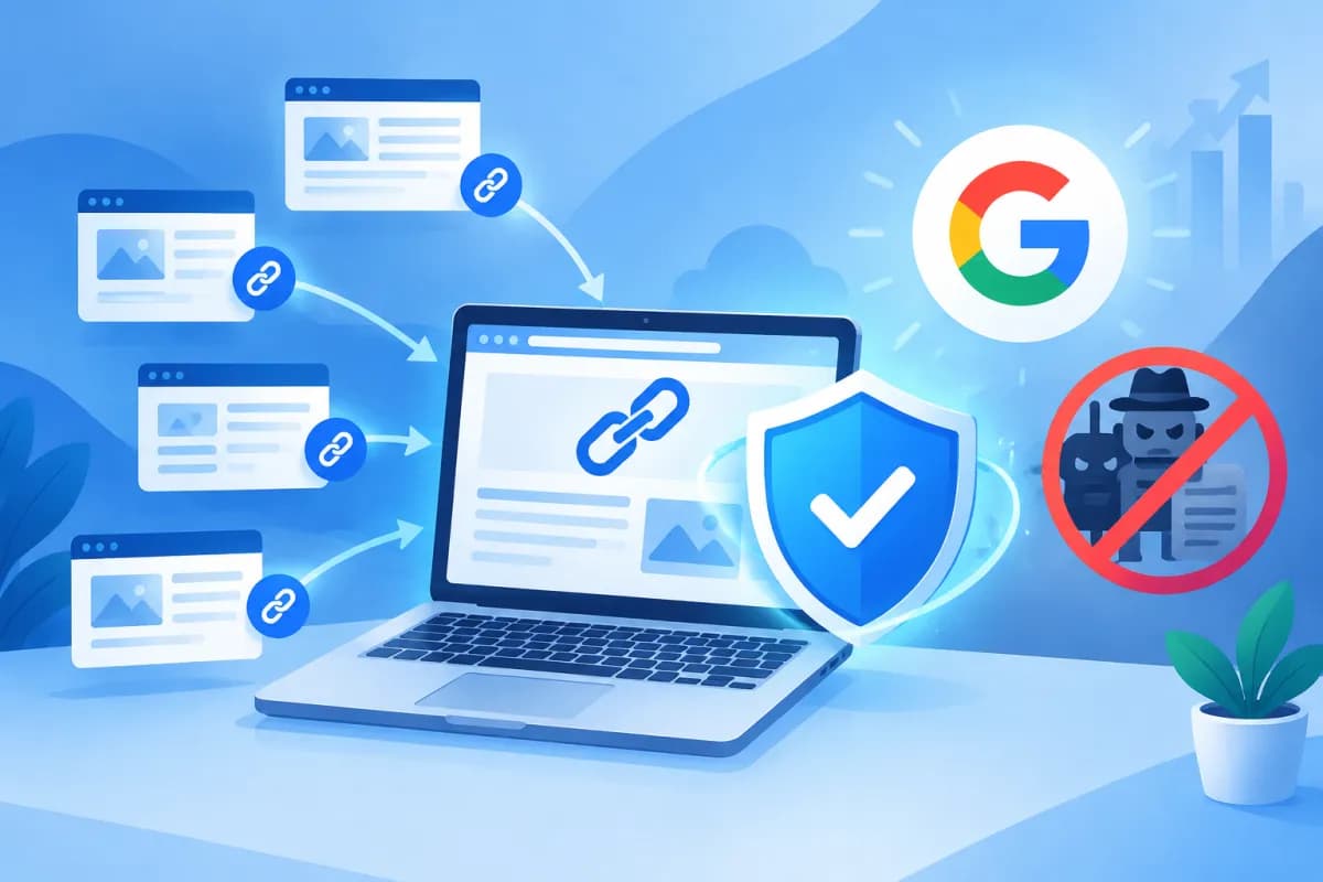 Xây dựng hệ thống backlink an toàn, tránh Google phạt