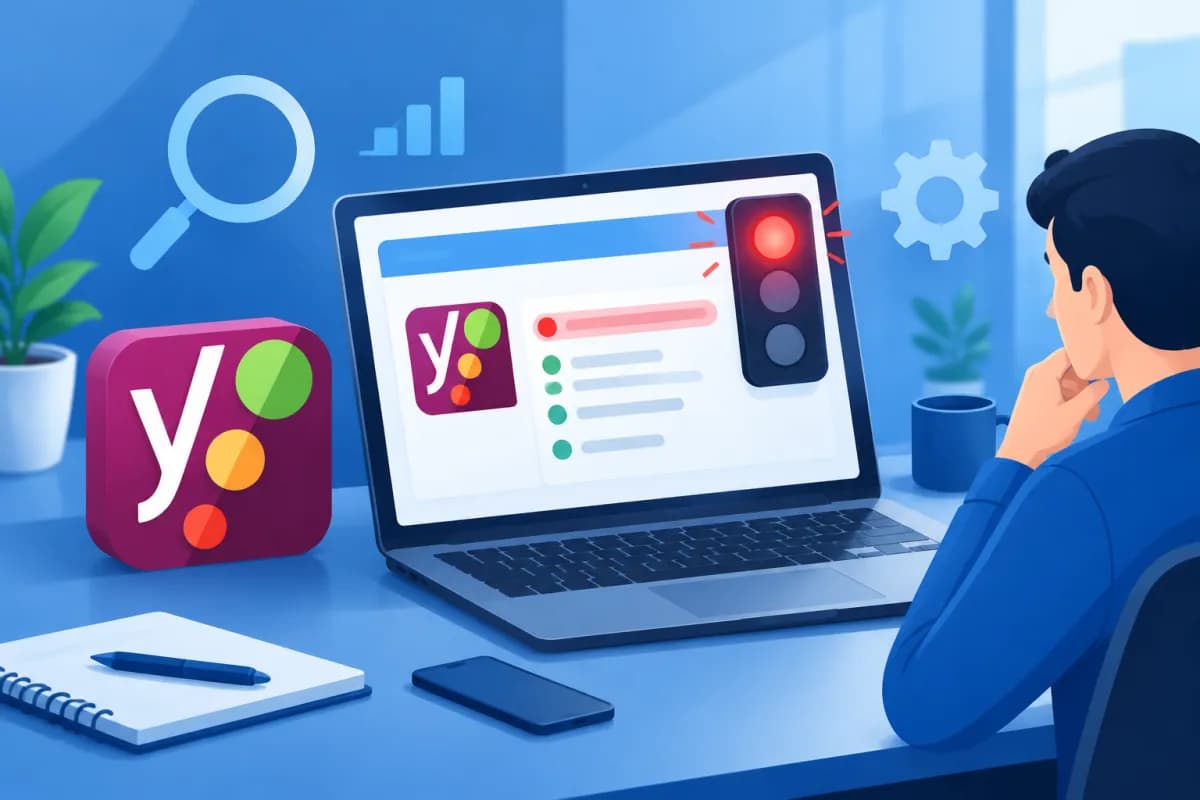 Yoast SEO báo đèn đỏ: Nguyên nhân và cách khắc phục
