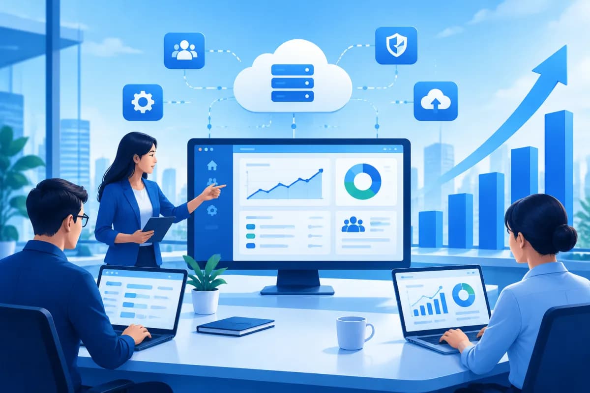 Công nghệ phần mềm doanh nghiệp: Giải pháp cho tăng trưởng