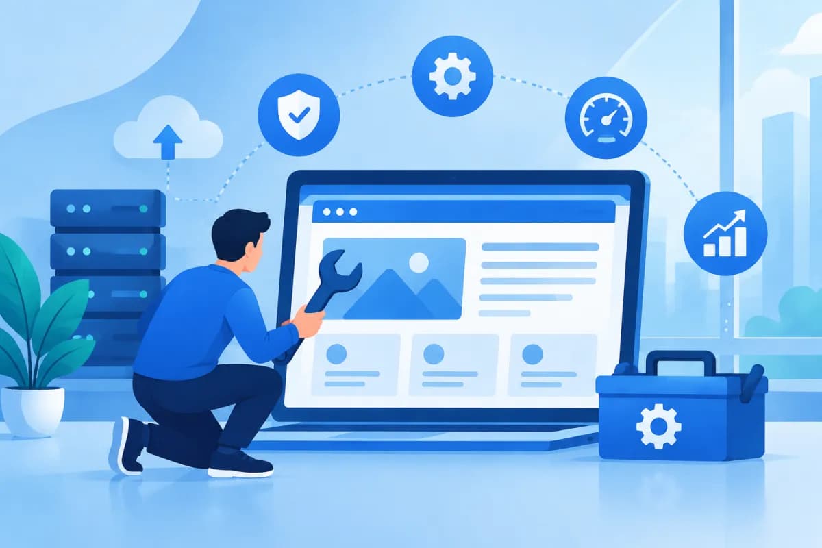 Chăm sóc website là gì? Vì sao doanh nghiệp cần thực hiện?