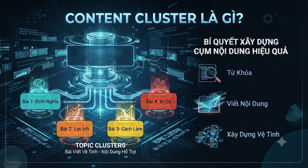 Content Cluster Là Gì? Bí Quyết Xây Dựng Cụm Nội Dung Hiệu Quả