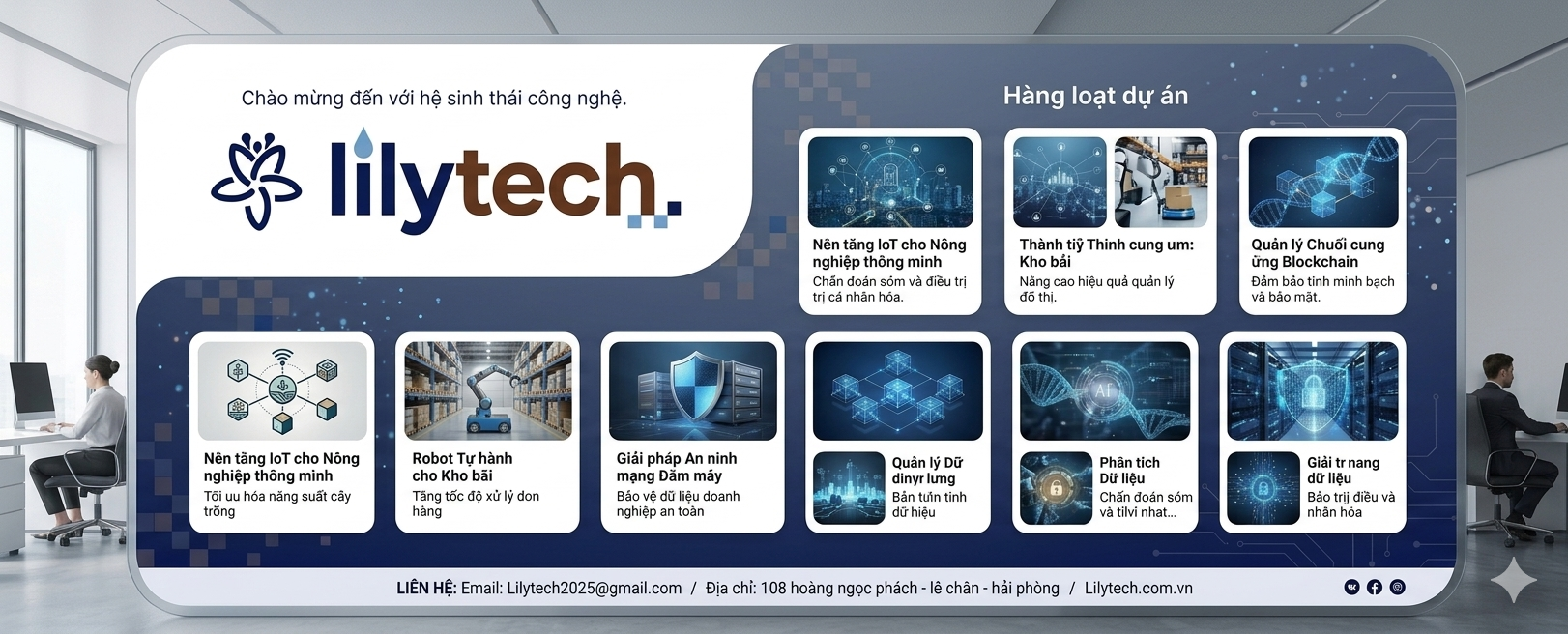 Lilytech Với Hàng Loạt Dự Án Hoàn Thành Ấn Tượng