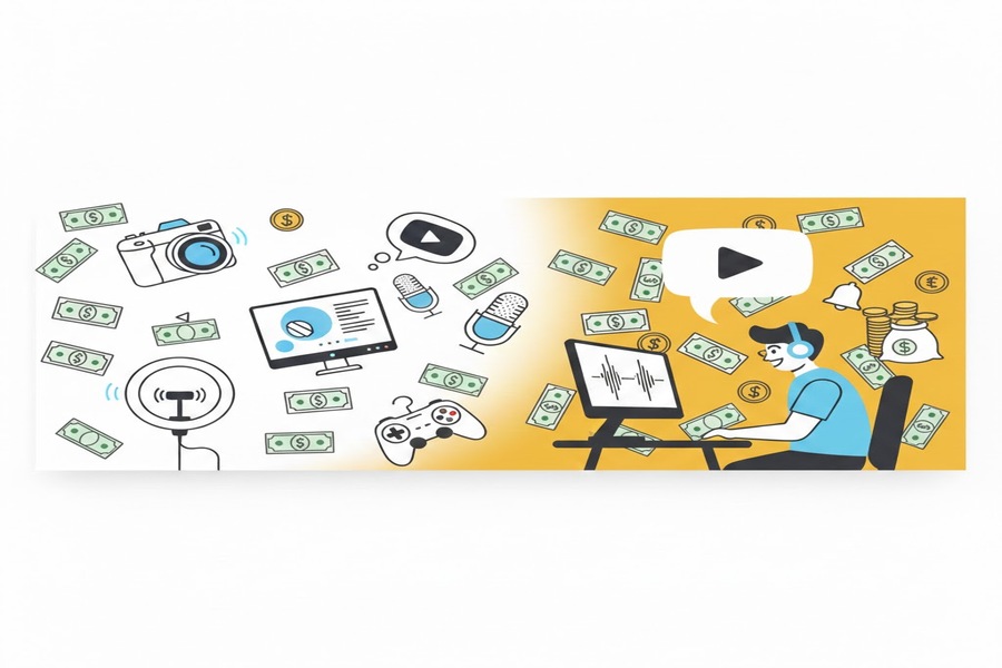 Công việc của YouTube content creator